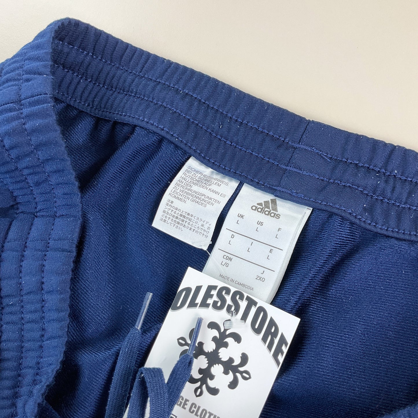 Adidas Basic Jogginghose - Large-ADIDAS-olesstore-vintage-secondhand-shop-austria-österreich