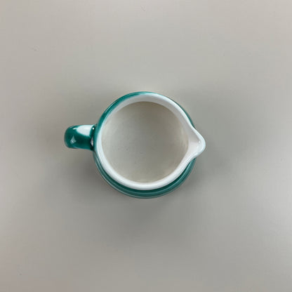 Gmundner Keramik Milchgießer Grüngeflammt Ø7,5 cm-Gmundner Keramik-olesstore-vintage-secondhand-shop-austria-österreich