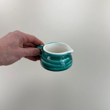 Gmundner Keramik Milchgießer Grüngeflammt Ø7,5 cm-Gmundner Keramik-olesstore-vintage-secondhand-shop-austria-österreich