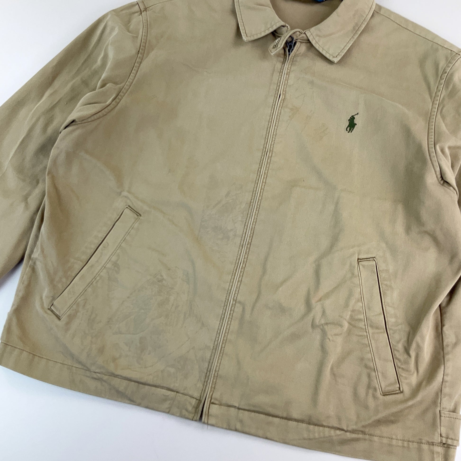 Ralph Lauren 90s Harrington Jacke - Large-RALPH LAUREN-olesstore-vintage-secondhand-shop-austria-österreich