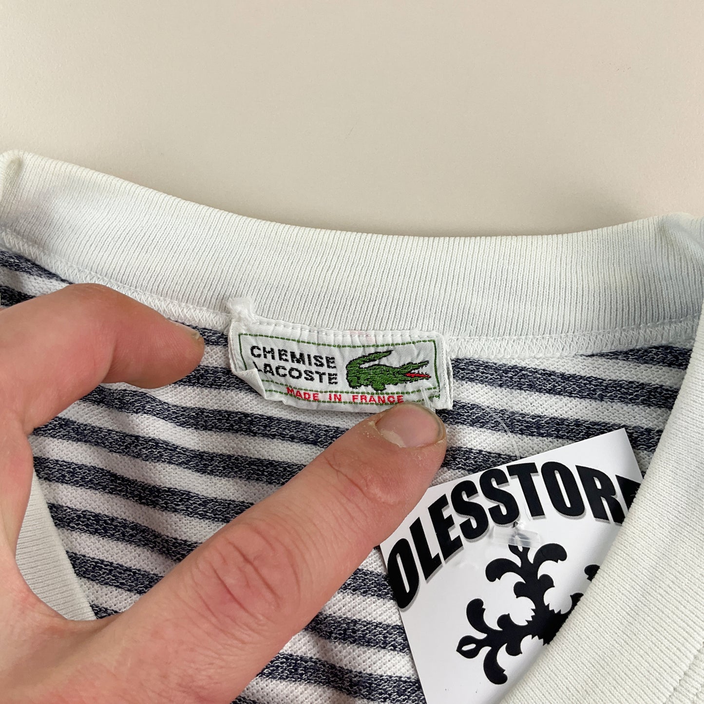 Lacoste 90s Sweatshirt - Medium-LACOSTE-olesstore-vintage-secondhand-shop-austria-österreich