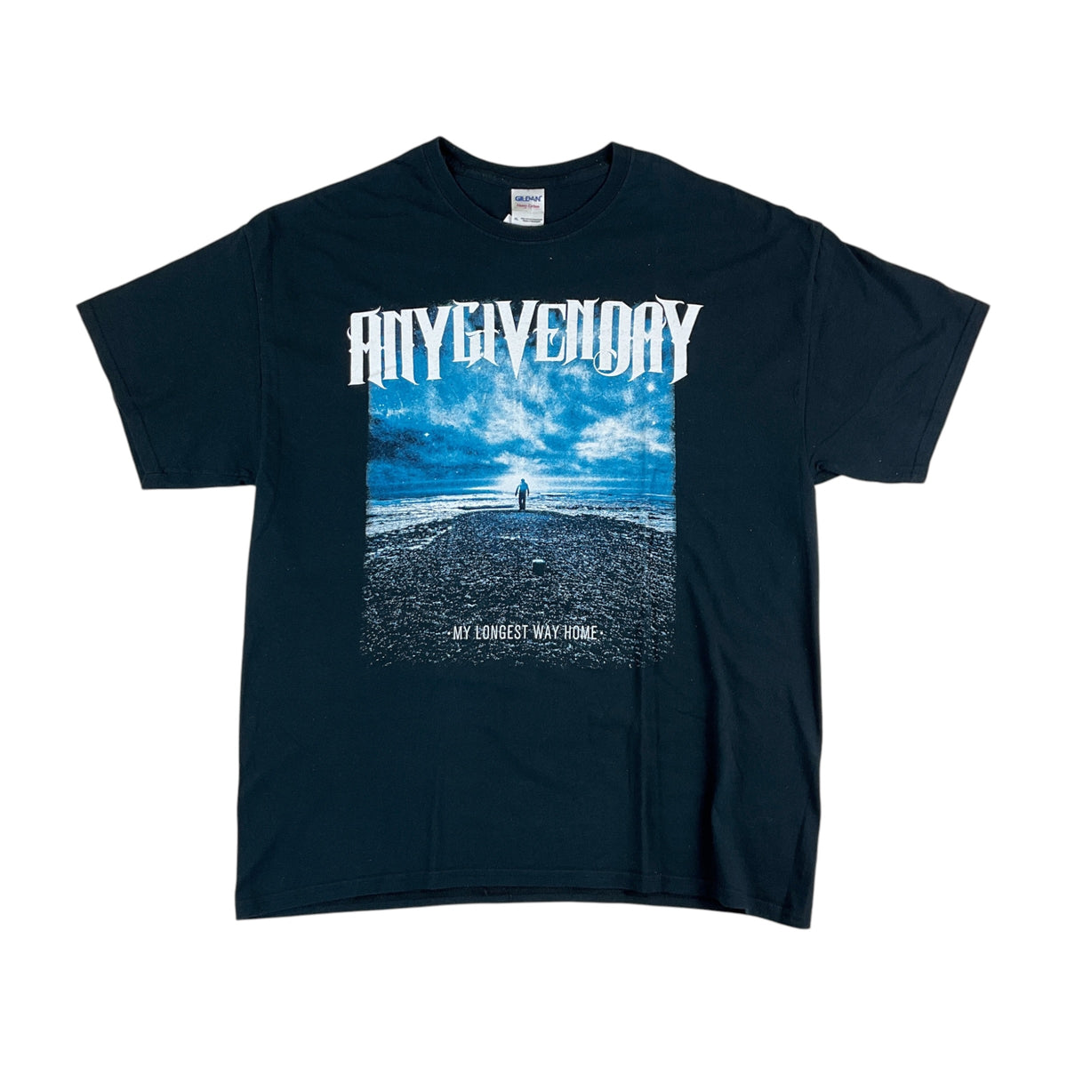 Any Given Day 'My Longest Way Home' T-Shirt - XL-ANY GIVEN DAY-olesstore-vintage-secondhand-shop-austria-österreich