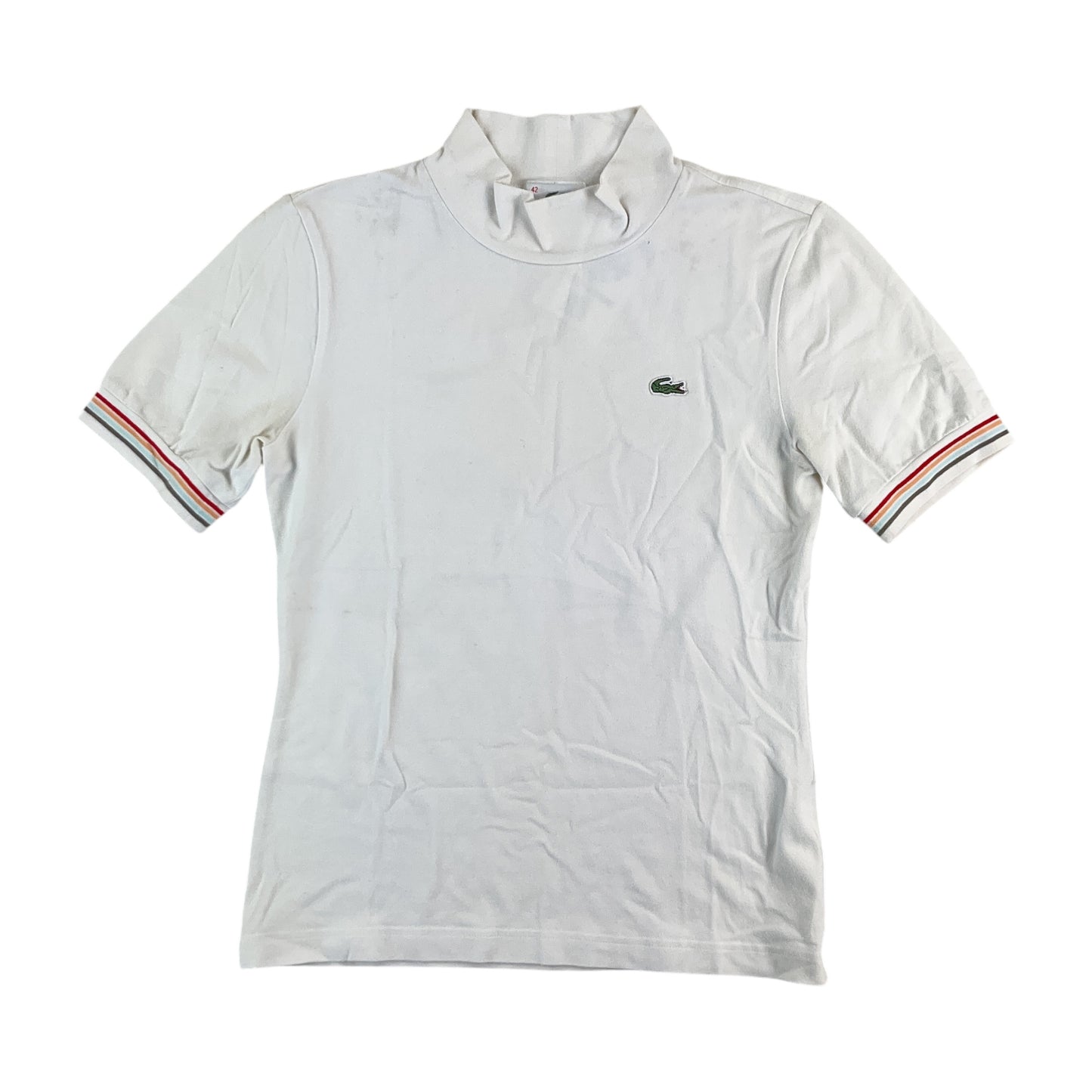 Lacoste T-Shirt - Damen/42-LACOSTE-olesstore-vintage-secondhand-shop-austria-österreich
