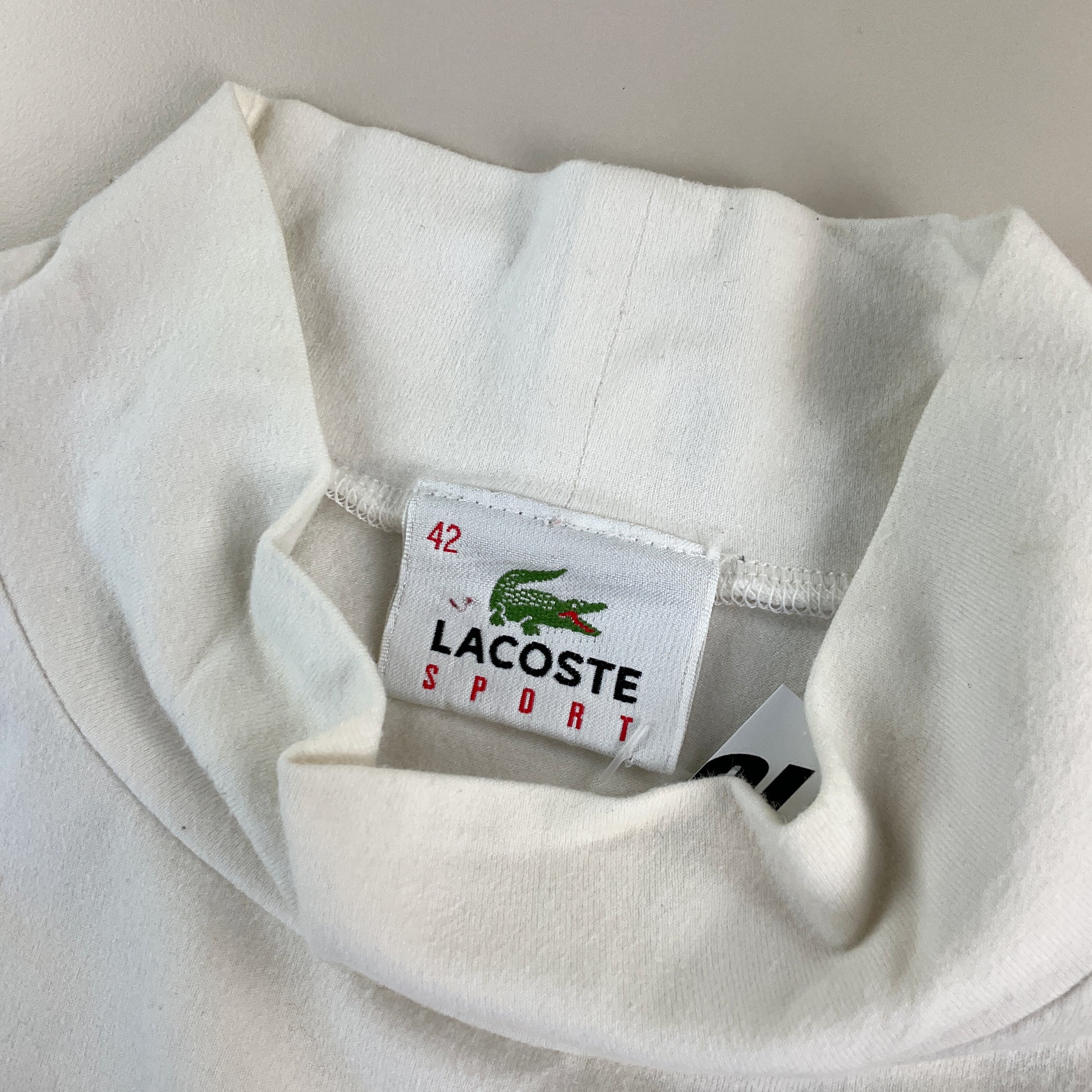 Lacoste T-Shirt - Damen/42-LACOSTE-olesstore-vintage-secondhand-shop-austria-österreich