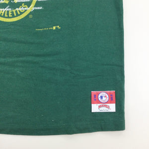 Nutmeg Oakland Athletics 1992 T-Shirt - XL-NUTMEG-olesstore-vintage-secondhand-shop-austria-österreich