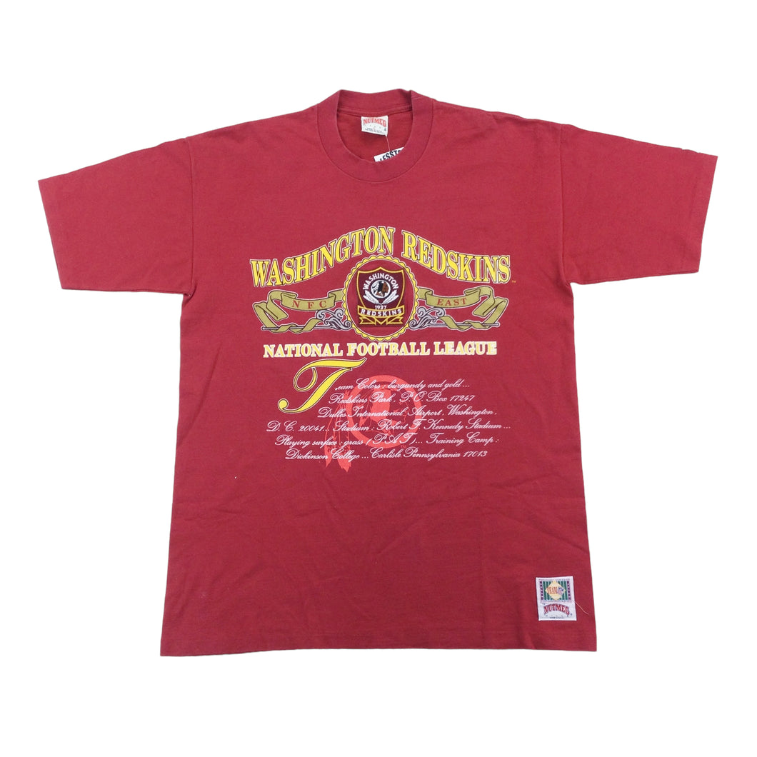 Nutmeg Washington Redskins 1992 T-Shirt - XL-NUTMEG-olesstore-vintage-secondhand-shop-austria-österreich