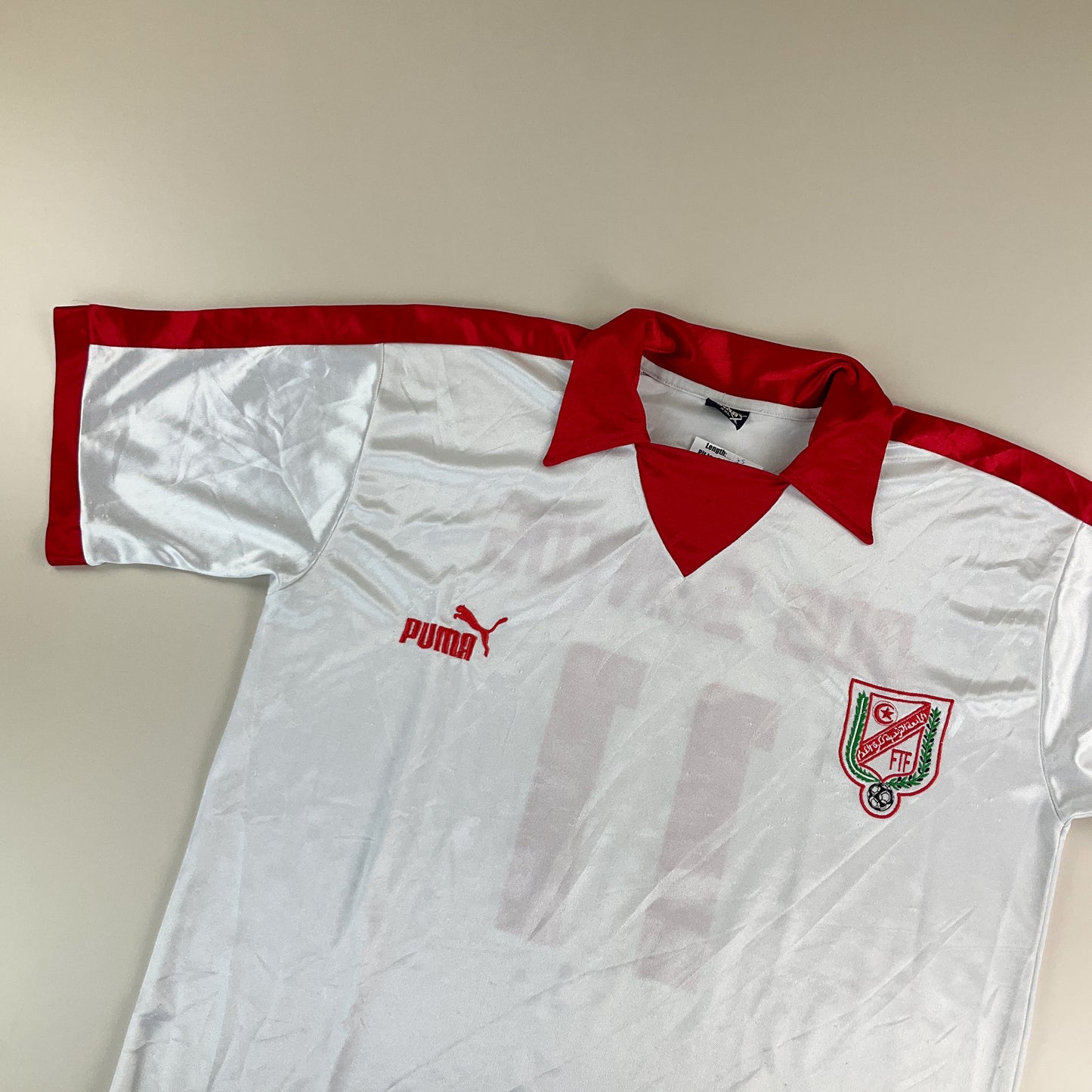 Puma Tunesia 2004 Dos Santos Jersey - XXL-PUMA-olesstore-vintage-secondhand-shop-austria-österreich