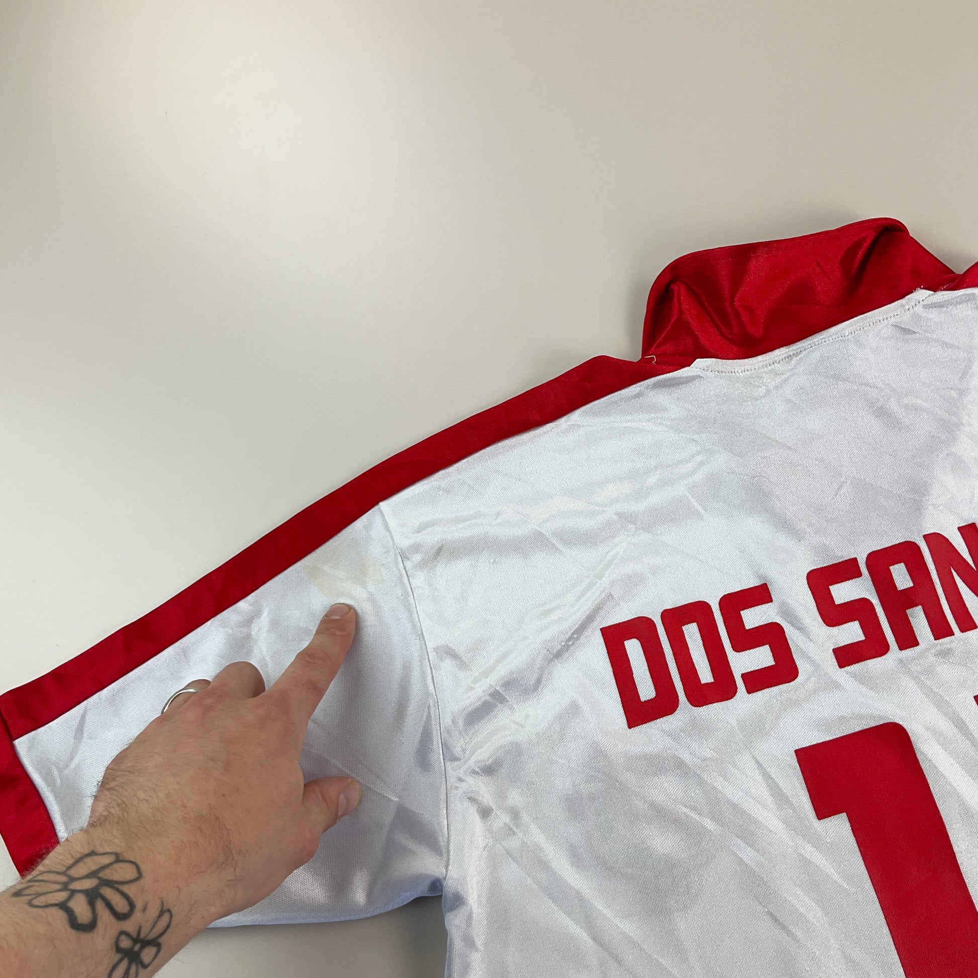 Puma Tunesia 2004 Dos Santos Jersey - XXL-PUMA-olesstore-vintage-secondhand-shop-austria-österreich
