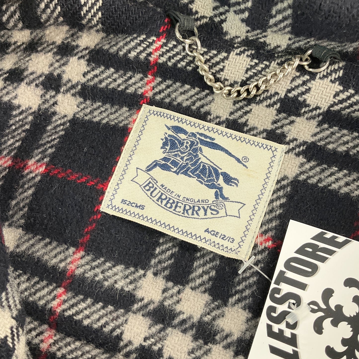 Burberry Woll- Mantel - Kids/12-13 Jahren-Burberry-olesstore-vintage-secondhand-shop-austria-österreich