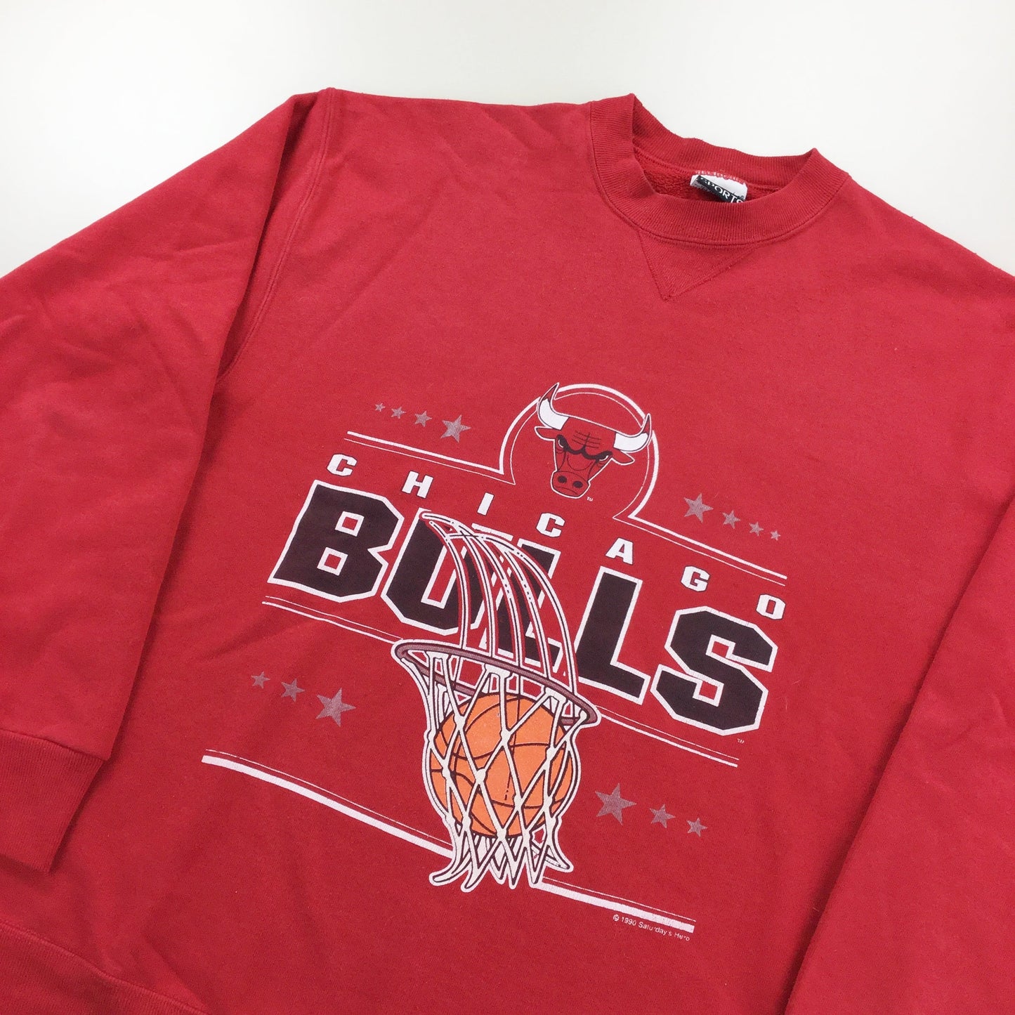 NBA Chicago Bulls 1990 Sweatshirt - XL-olesstore-vintage-secondhand-shop-austria-österreich