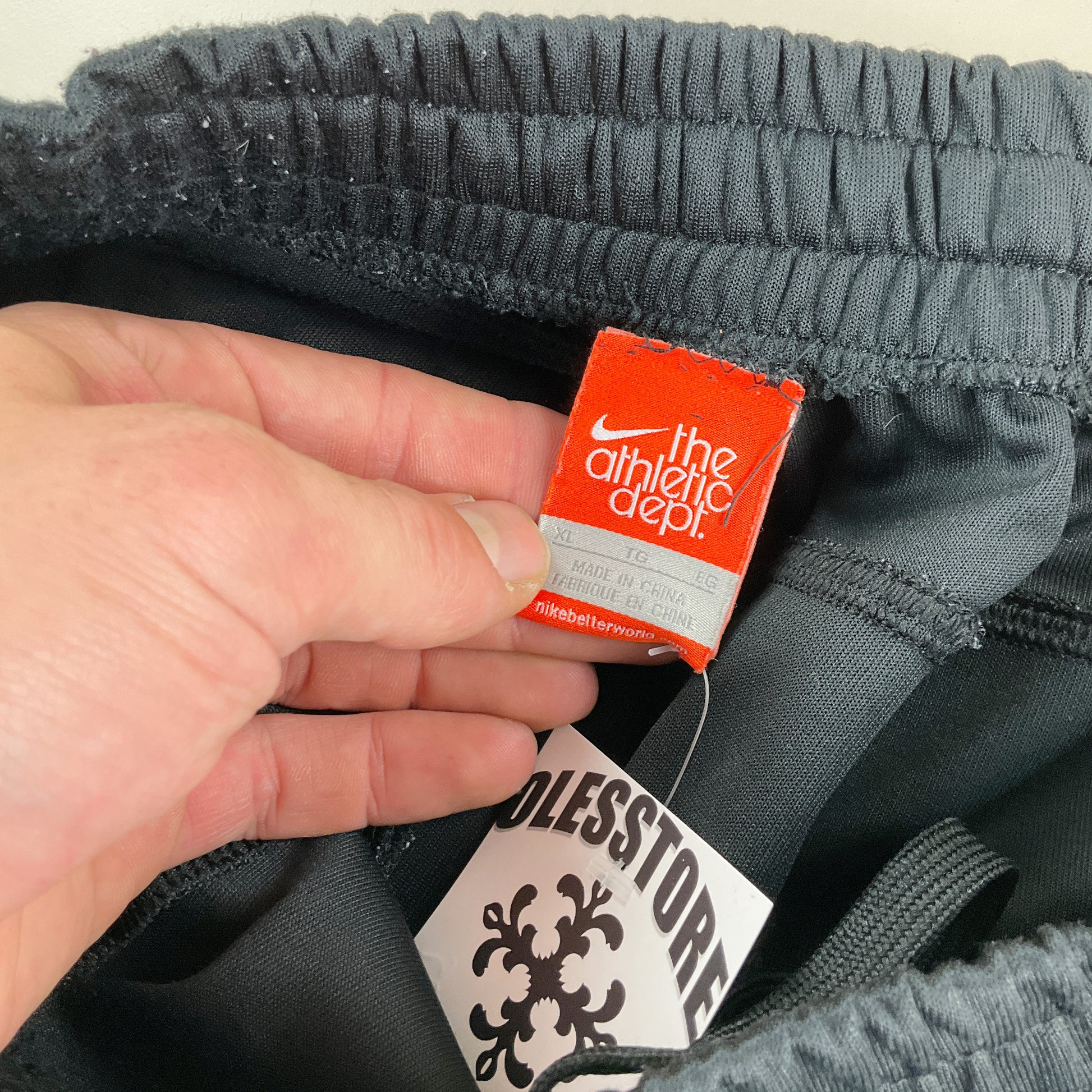 Nike Swoosh Jogginghose - XL-NIKE-olesstore-vintage-secondhand-shop-austria-österreich