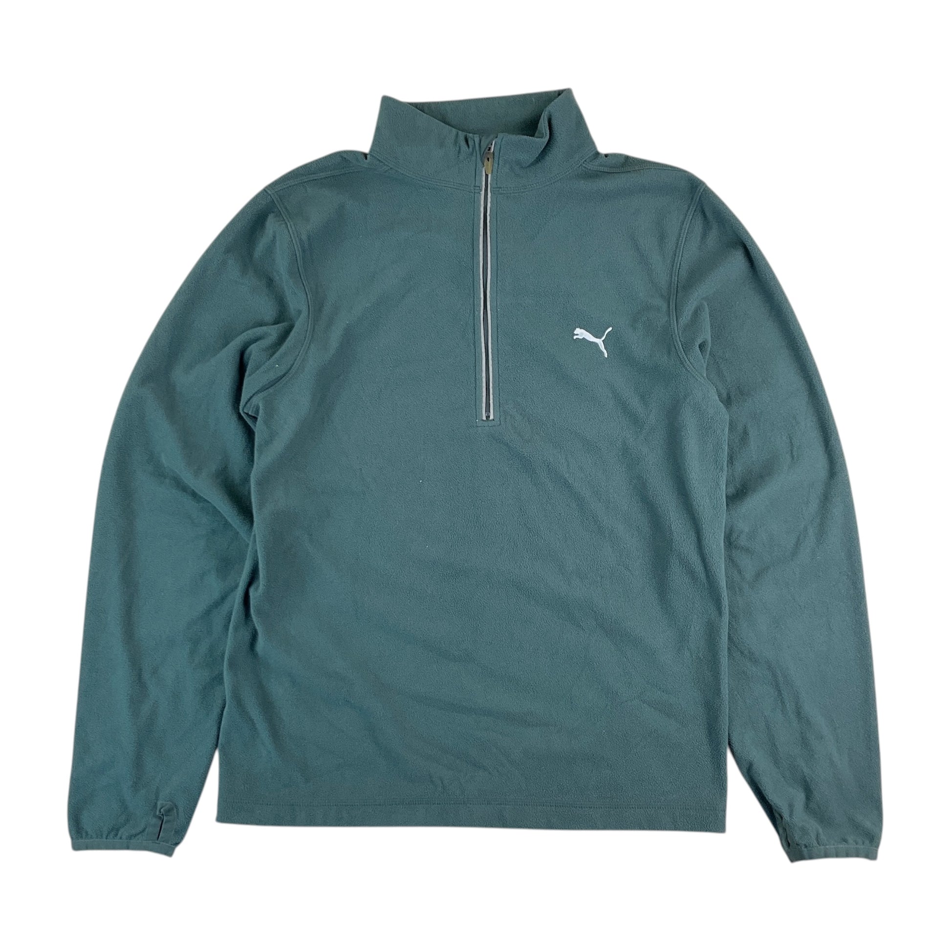 Puma 90s Fleece Pullover - Large-PUMA-olesstore-vintage-secondhand-shop-austria-österreich