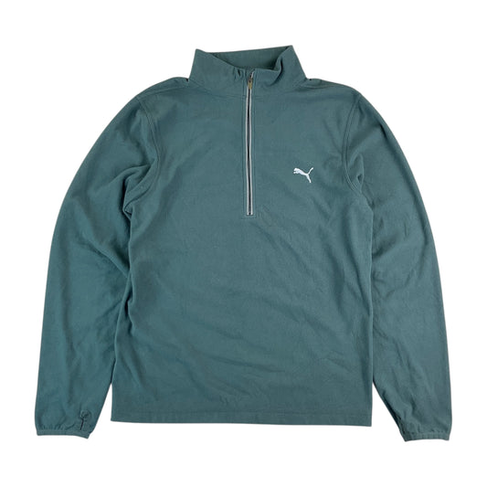 Puma 90s Fleece Pullover - Large-PUMA-olesstore-vintage-secondhand-shop-austria-österreich