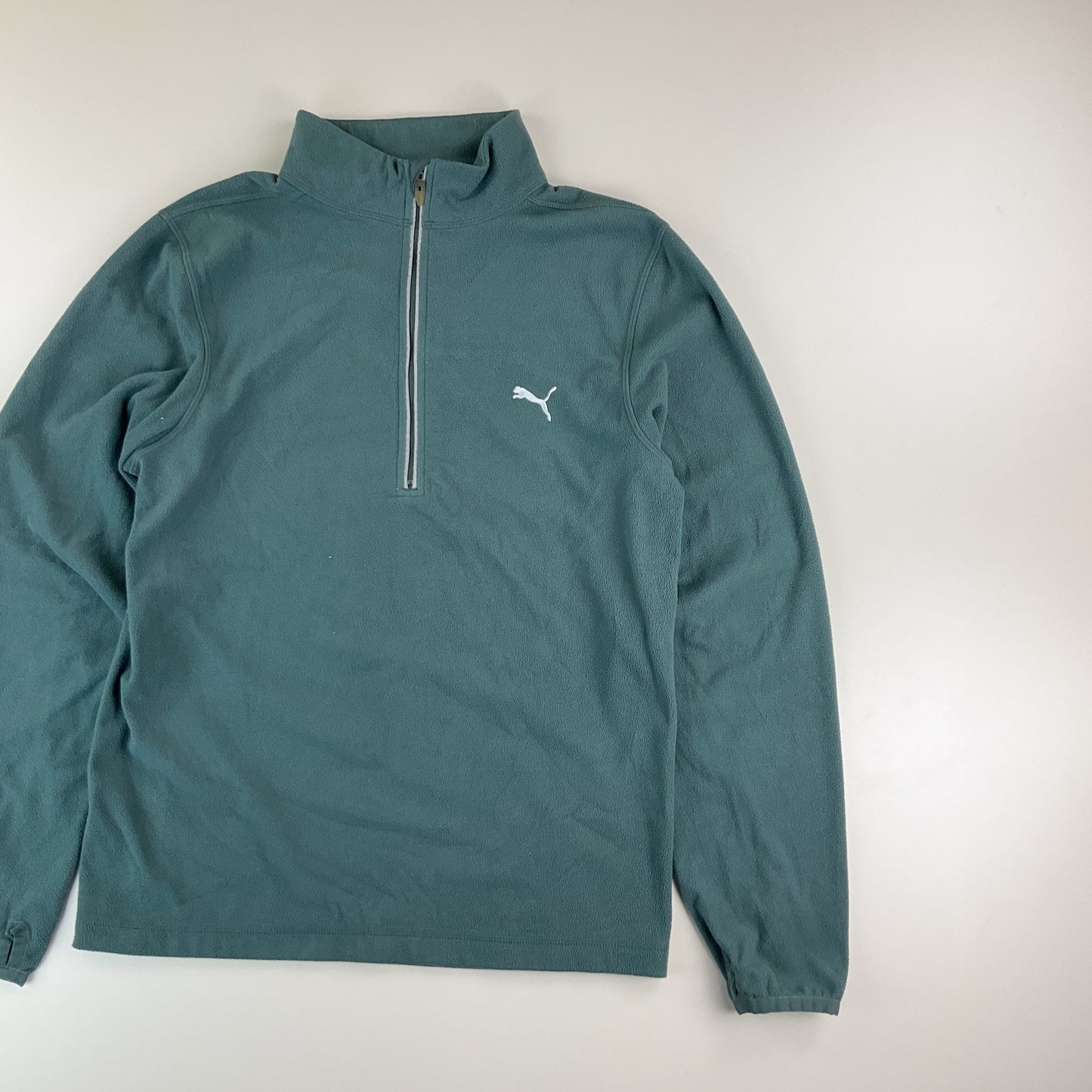 Puma 90s Fleece Pullover - Large-PUMA-olesstore-vintage-secondhand-shop-austria-österreich