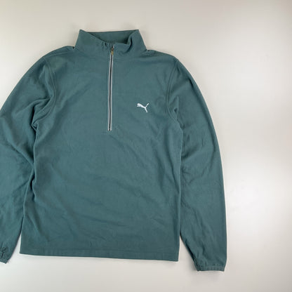 Puma 90s Fleece Pullover - Large-PUMA-olesstore-vintage-secondhand-shop-austria-österreich