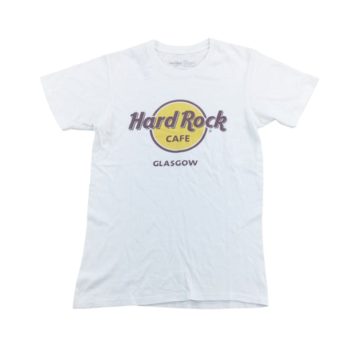Hard Rock Cafe Glasgow T-Shirt - Small-HARD ROCK CAFE-olesstore-vintage-secondhand-shop-austria-österreich
