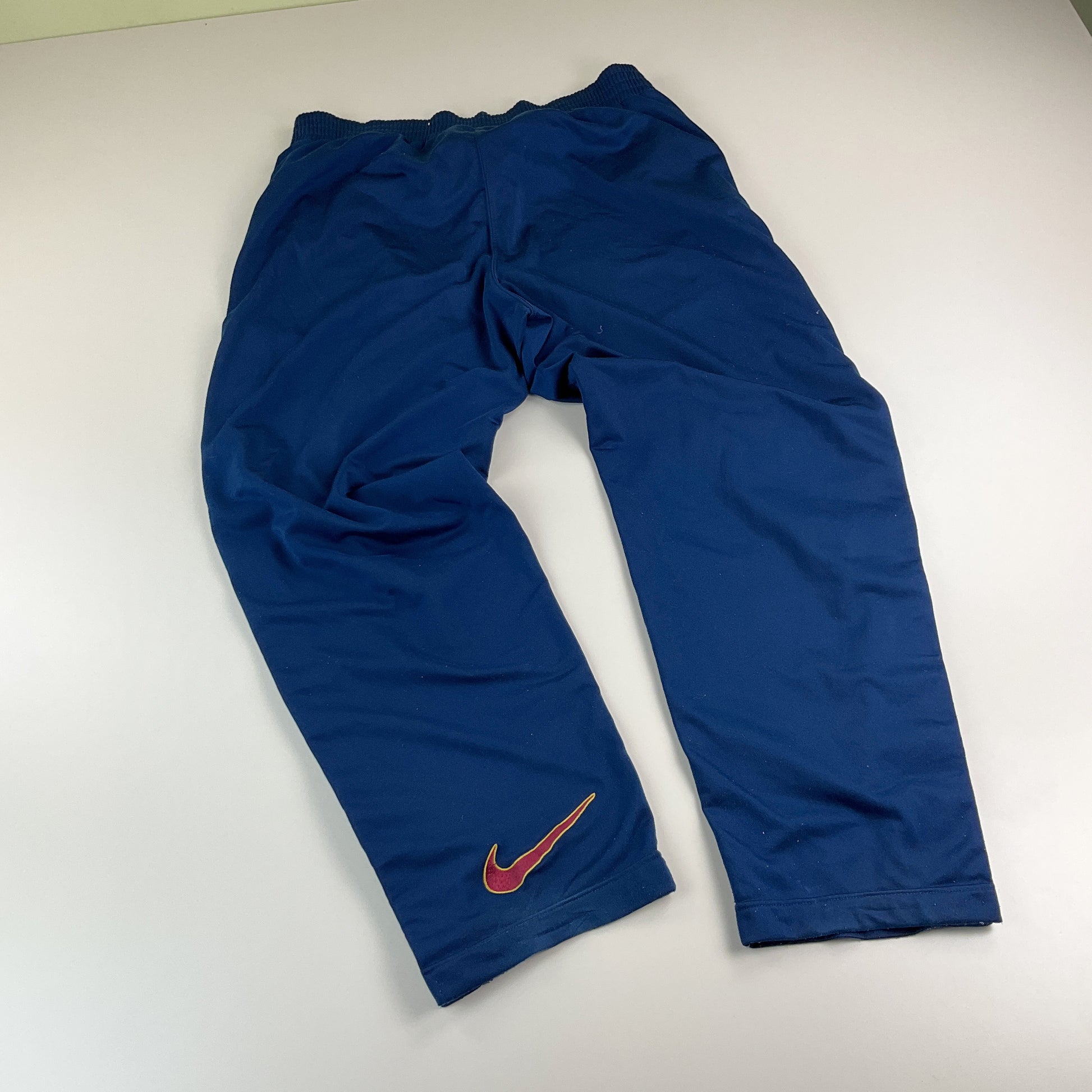 Nike 90s Basketball Button Up Jogginghose - Large-NIKE-olesstore-vintage-secondhand-shop-austria-österreich