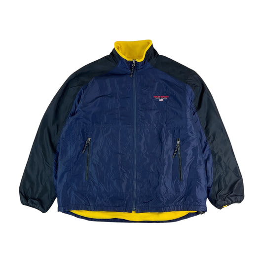 Ralph Lauren 90s Polo Sport Fleece Jacke - XL-RALPH LAUREN-olesstore-vintage-secondhand-shop-austria-österreich