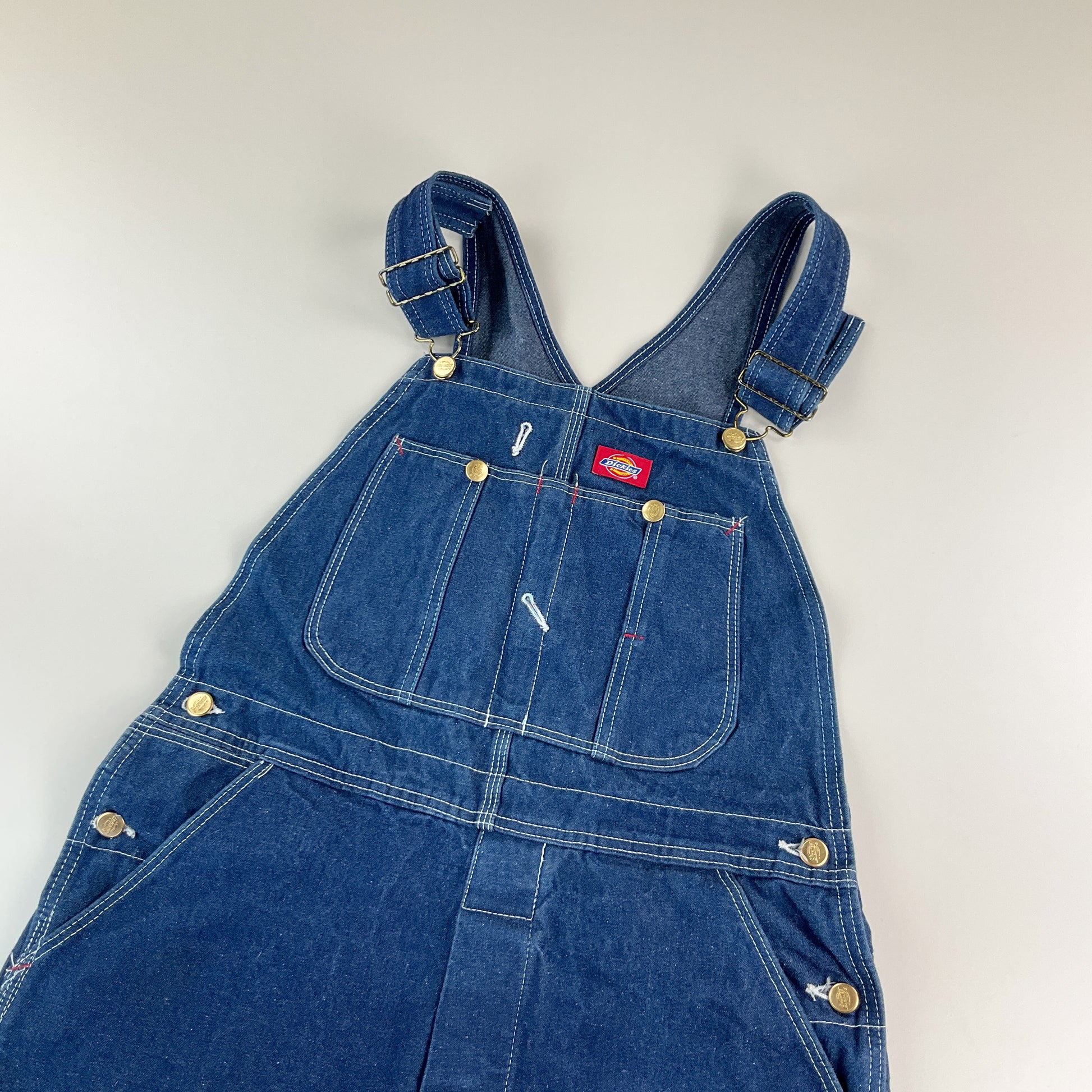 Dickies Denim Latzhose - W34 L30-DICKIES-olesstore-vintage-secondhand-shop-austria-österreich