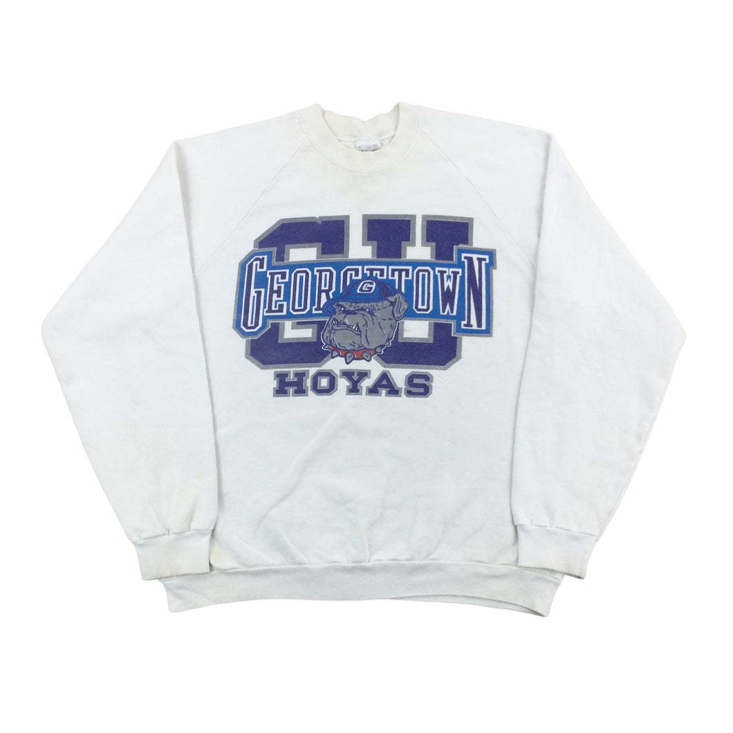 Georgetown Hoyas 90s Sweatshirt - XL-Georgetown University-olesstore-vintage-secondhand-shop-austria-österreich