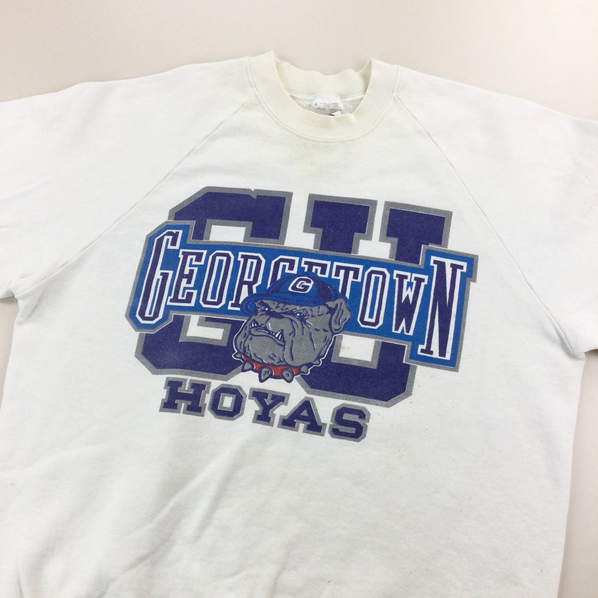 Georgetown Hoyas 90s Sweatshirt - XL-Georgetown University-olesstore-vintage-secondhand-shop-austria-österreich