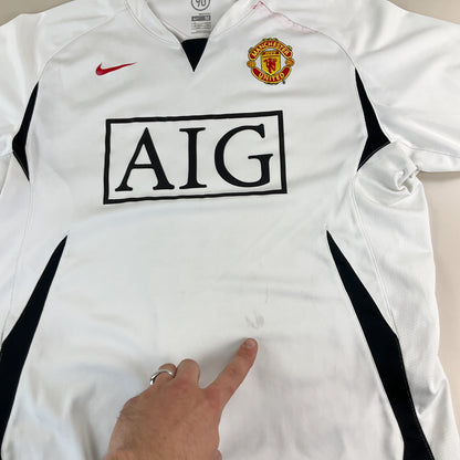 Nike Manchester United 2007 Fußball Trikot - Medium-NIKE-olesstore-vintage-secondhand-shop-austria-österreich