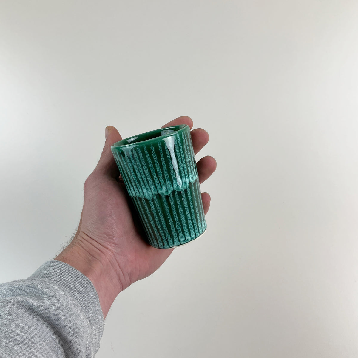 Gmundner Keramik Gudrun Wittke-Baudisch Becher 10cm-Gmundner Keramik-olesstore-vintage-secondhand-shop-austria-österreich
