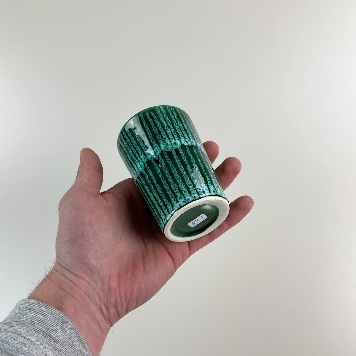 Gmundner Keramik Gudrun Wittke-Baudisch Becher 10cm-Gmundner Keramik-olesstore-vintage-secondhand-shop-austria-österreich