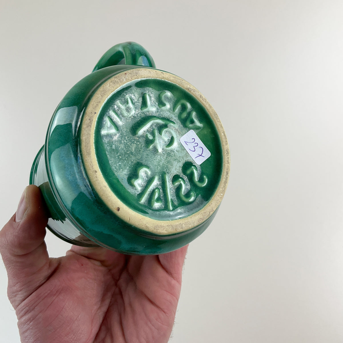 Gmundner Keramik Gudrun Wittke-Baudisch Bierkrug Ø7cm-Gmundner Keramik-olesstore-vintage-secondhand-shop-austria-österreich