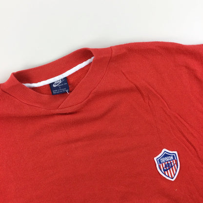Nike Oregon 80s Sweatshirt - Large-NIKE-olesstore-vintage-secondhand-shop-austria-österreich