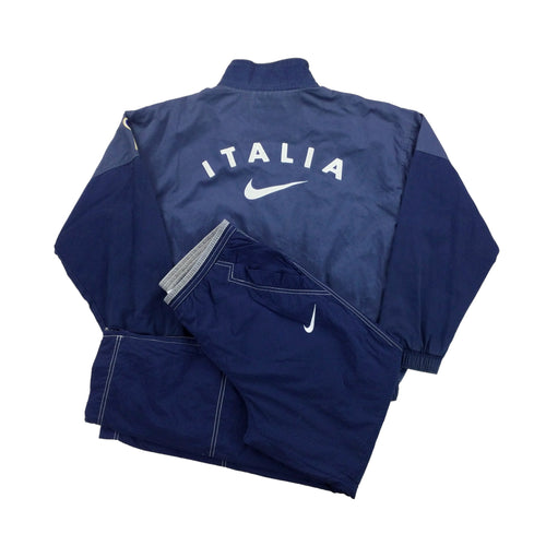 Nike Premier 90s Italy Tracksuit - Medium-NIKE-olesstore-vintage-secondhand-shop-austria-österreich