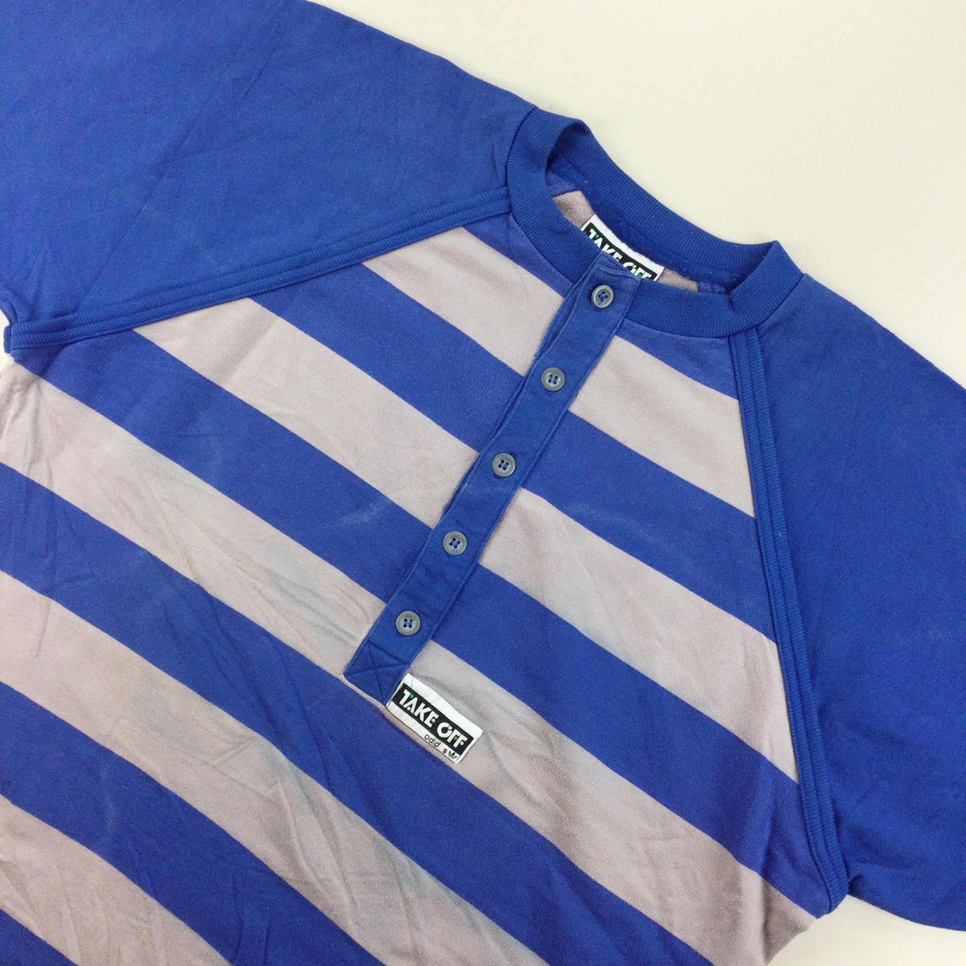 Adidas 80s Takeoff Sweatshirt - Large-Adidas-olesstore-vintage-secondhand-shop-austria-österreich