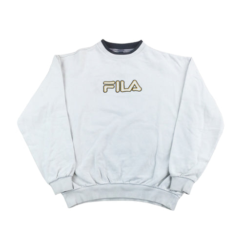 Fila 00s Spellout Sweatshirt - Medium-FILA-olesstore-vintage-secondhand-shop-austria-österreich