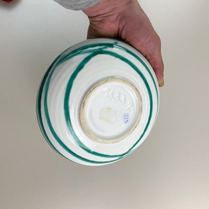 Gmundner Keramik Schüssel Grüngeflammt Ø20cm-Gmundner Keramik-olesstore-vintage-secondhand-shop-austria-österreich