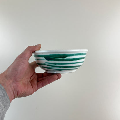 Gmundner Keramik Schüssel Grüngeflammt Ø17cm-Gmundner Keramik-olesstore-vintage-secondhand-shop-austria-österreich