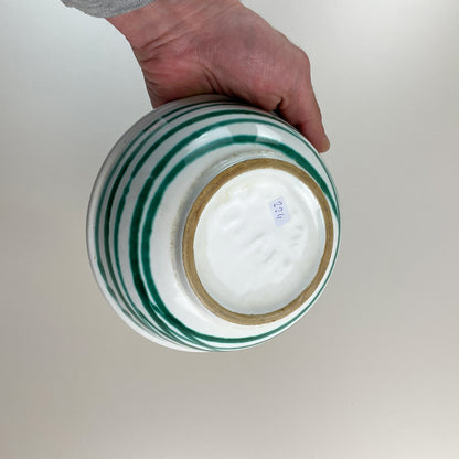 Gmundner Keramik Schüssel Grüngeflammt Ø17cm-Gmundner Keramik-olesstore-vintage-secondhand-shop-austria-österreich