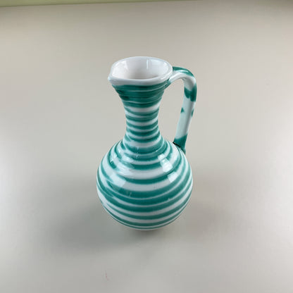 Gmundner Keramik Krug / Vase Grüngeflammt 21cm-Gmundner Keramik-olesstore-vintage-secondhand-shop-austria-österreich