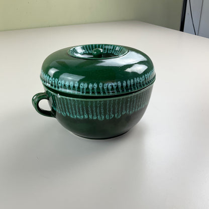 Gmundner Keramik Gudrun Wittke-Baudisch Topf mit Deckel 19cm-Gmundner Keramik-olesstore-vintage-secondhand-shop-austria-österreich