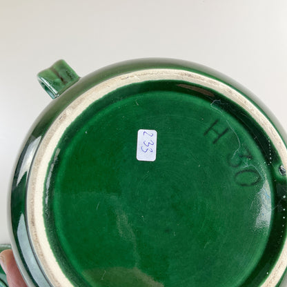 Gmundner Keramik Gudrun Wittke-Baudisch Topf mit Deckel 19cm-Gmundner Keramik-olesstore-vintage-secondhand-shop-austria-österreich