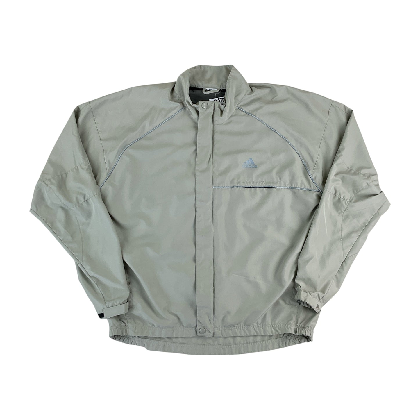 Adidas 90s Reflective Jacke Beige - Herren/XL Vorderansicht