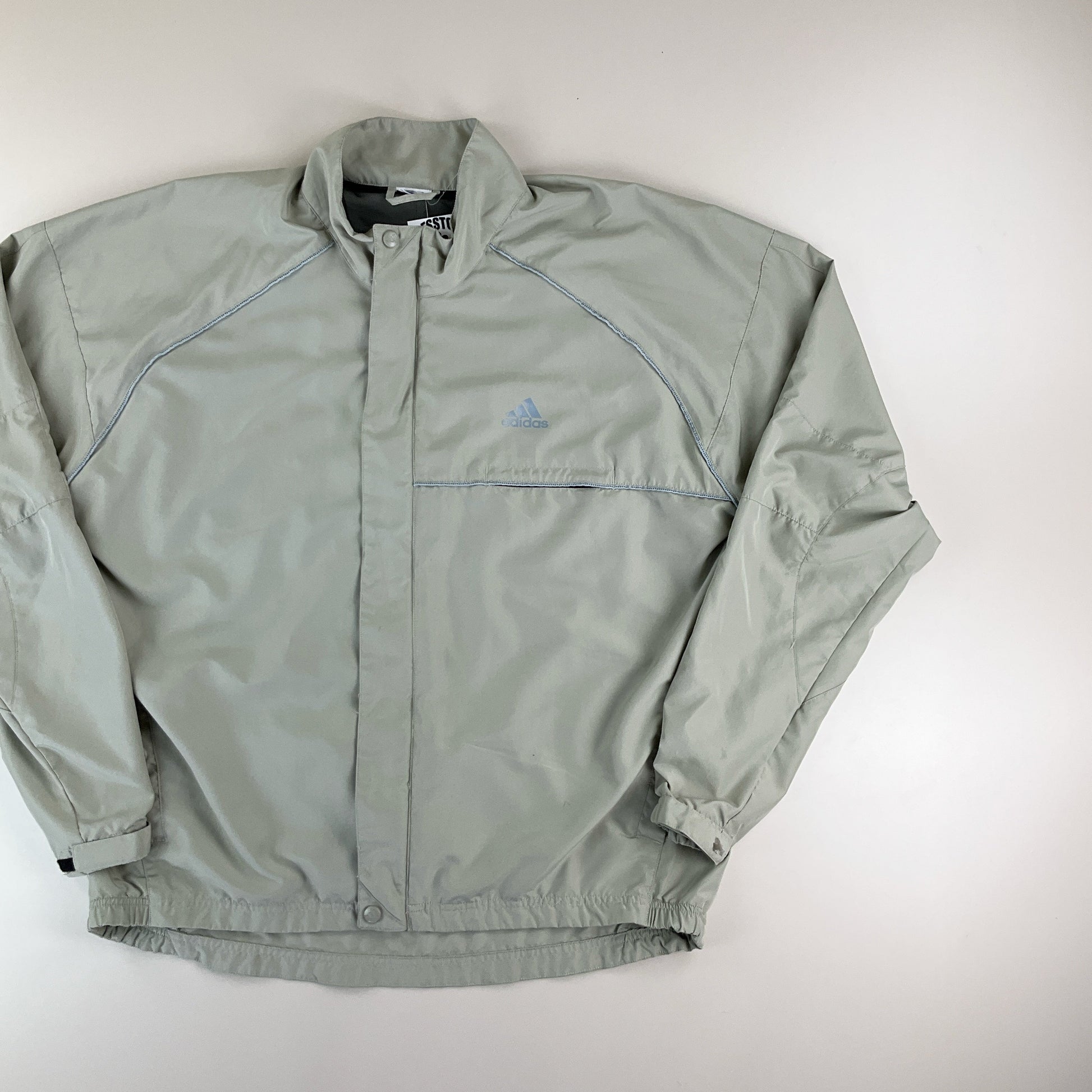 Adidas 90s Reflective Jacke Beige - Herren/XL Rückansicht