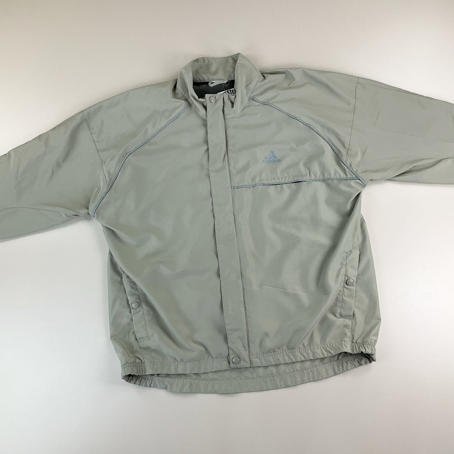 Adidas 90s Reflective Jacke Beige - Herren/XL Ärmel Detail