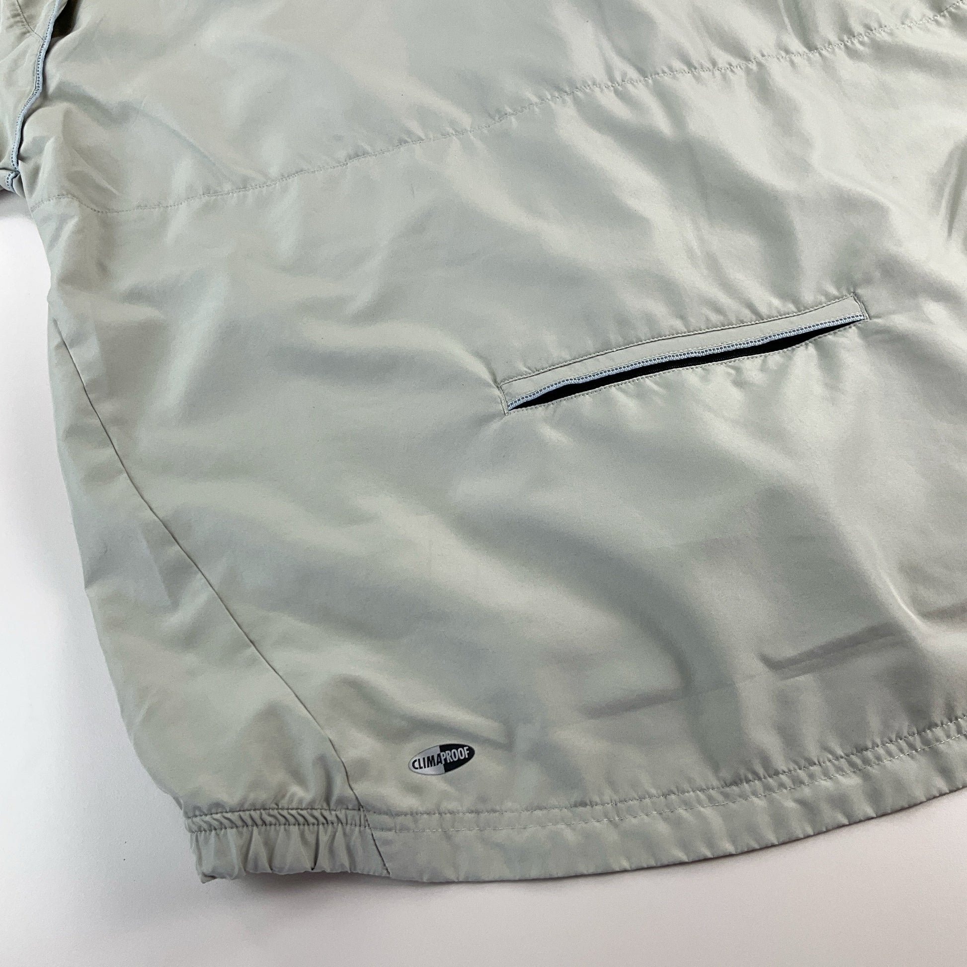 Adidas 90s Reflective Jacke Beige - Herren/XL Tasche Detail