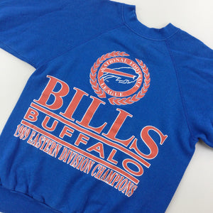 Bills Buffalo 1989 NFL Sweatshirt - Medium-Tultex-olesstore-vintage-secondhand-shop-austria-österreich