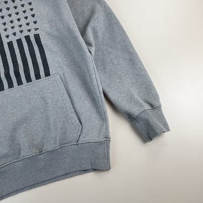 New Era Hoodie Grau - Herren/L Ärmel Detail
