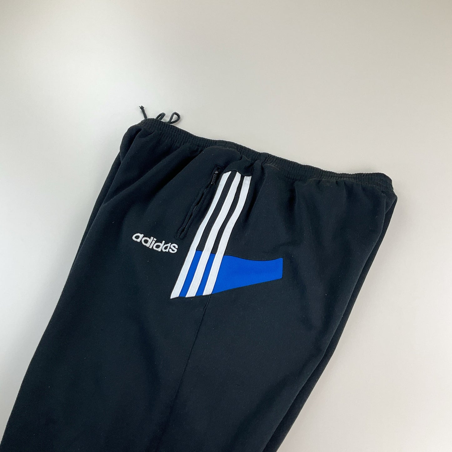 Adidas 90s Jogginghose Dreistreifen Schwarz - Herren/XL Detailansicht 2