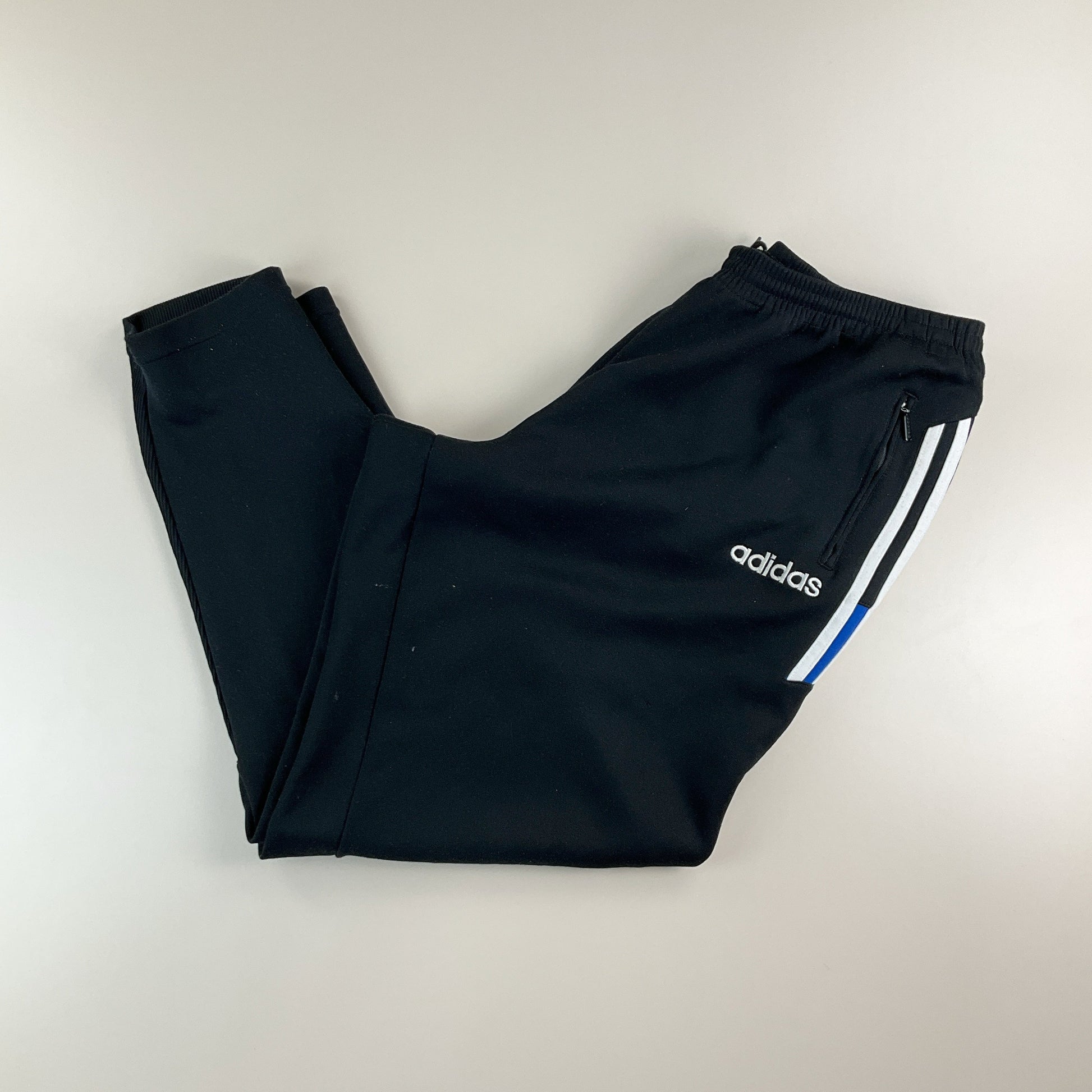 Adidas 90s Jogginghose Dreistreifen Schwarz - Herren/XL Rückansicht