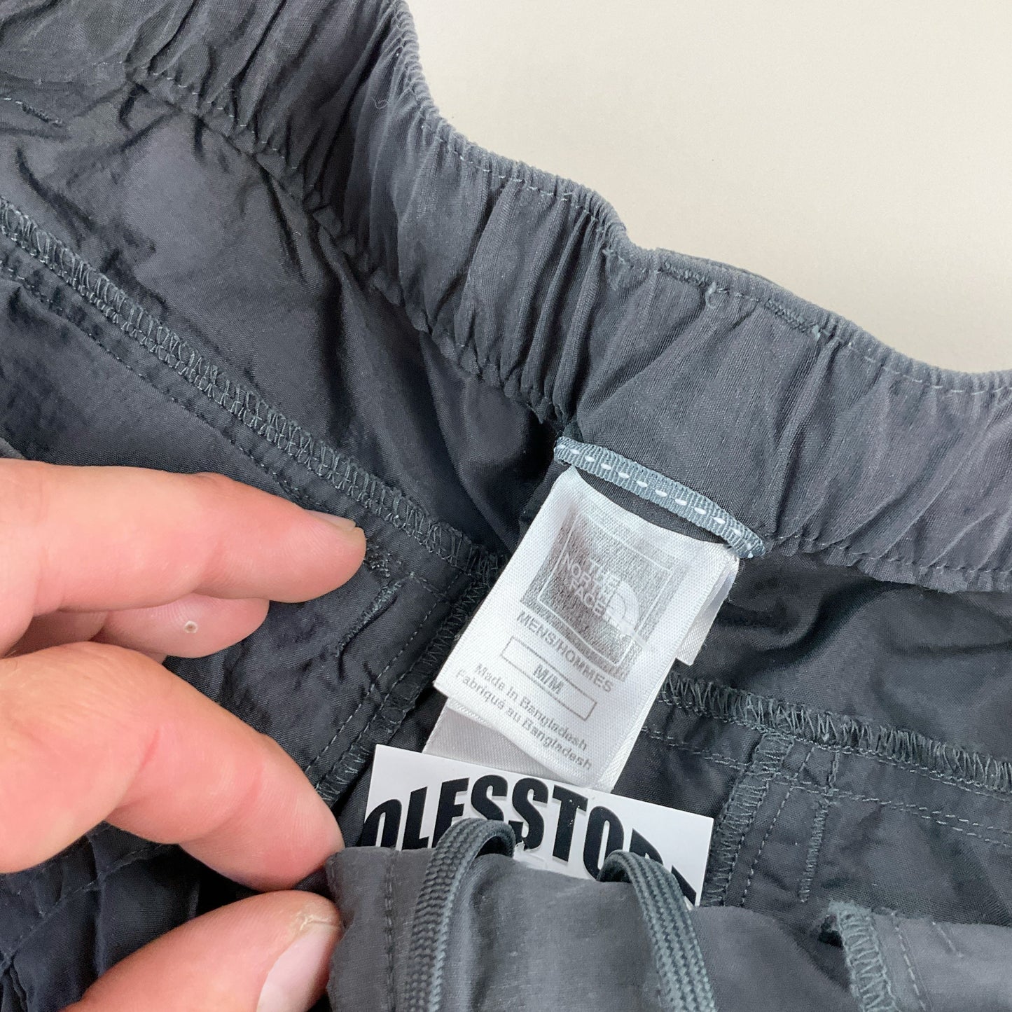 The North Face Zip-Off Wanderhose Grau - Herren/M Markenlabel
