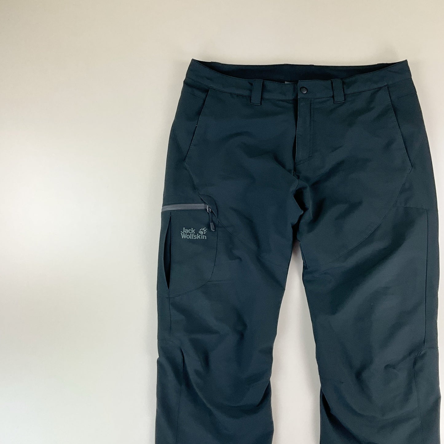 Jack Wolfskin Outdoor Wanderhose Schwarz - Herren/XL Vorderansicht 2