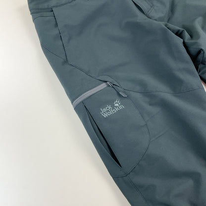 Jack Wolfskin Outdoor Wanderhose Schwarz - Herren/XL Tasche Detail